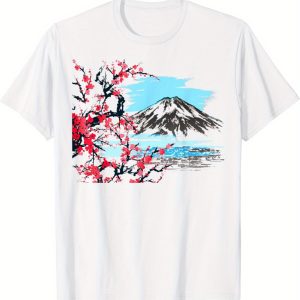 Japanese Art Traditional Woodblock Art Design T-Shirt