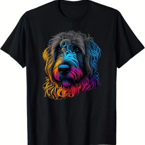 Goldendoodle Pop Art Funny Goldendoodle Lovers T-Shirt